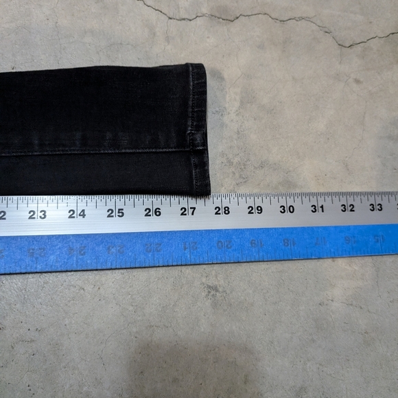 American Eagle Hi-Rise Jegging The Dream Jean Women's 2 Black Stretch - Picture 6 of 7